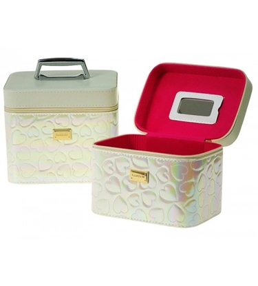 Attēls no Lādīte ar spogulīti Sirsniņas ar rāvējslēdzēju 23x18x15 cm 372948