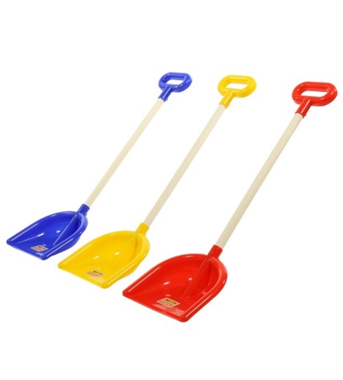 Picture of Lāpsta sniega ar rokturi un koka kātu dažādas 67 cm PL41975