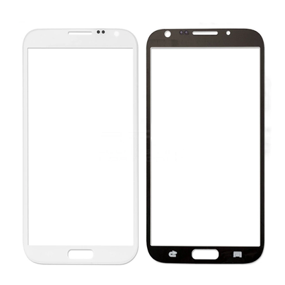 Изображение LCD ekrāna stikls preks Samsung Galaxy Note 2 Touch Screen N7100 N7105 White HQ