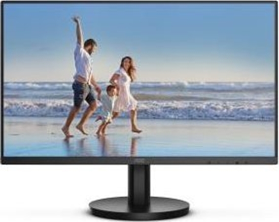Picture of LCD Monitor|AOC|24"|Panel VA|1920x1080|16:9|100 Hz|Matte|1 ms|Speakers|Tilt|Colour Black|24B3HMA2