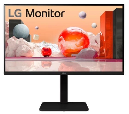 Picture of LCD Monitor|LG|27BA45QB-B|27"|Panel IPS|2560x1440|16:9|100Hz|Matte|Speakers|Swivel|Pivot|Height adjustable|Tilt|Colour Black|27BA45QB-B