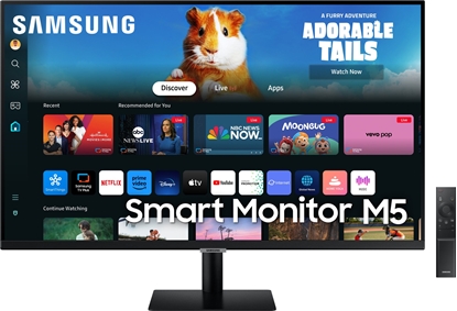 Изображение LCD Monitor|SAMSUNG|32"|Smart|Panel VA|1920x1080|16:9|60 Hz|4 ms|Colour Black|LS32DM500EUXDU