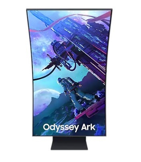 Изображение LCD Monitor|SAMSUNG|55"|Gaming/Curved|Matte|Panel VA|3840x2160|16:9|165Hz|1 ms|Speakers|Colour Black|LS55CG970NUXDU