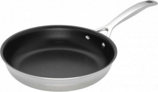 Picture of Le Creuset Frying Pan 3-Ply 3Ply Non-Stick NonStick 24cm Stainless Steel (96200224001000)
