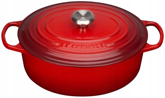 Picture of Le Creuset Signature Casserole oval 31 cm Cerise