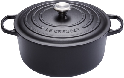 Attēls no Le Creuset Signature Casserole round 26 cm black