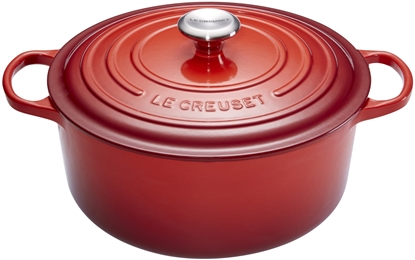 Picture of Le Creuset Signature Casserole round 26 cm Cerise
