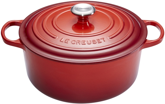 Picture of Le Creuset Signature Casserole round 26 cm Cerise