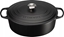 Attēls no Le Creuset Signature Oval Roaster black 33 cm