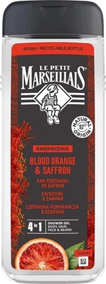 Attēls no LE PETIT MARSEILLAIS_el pod prysznic 4w1 dla mczyzn Czerwona Pomaracza & Szafran 400ml
