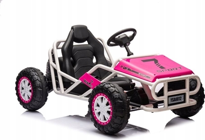 Изображение Lean Cars Auto Na Akumulator Buggy A8812 Róowe 24V