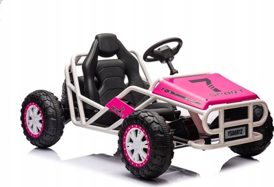 Изображение Lean Cars Auto Na Akumulator Buggy A8812 Róowe 24V