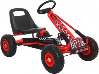 Picture of Lean Cars Gokart Czerwony A-15 Pompowane Koa