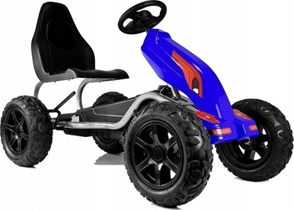 Picture of Lean Cars Gokart na Peday B012 Pompowane Koa Niebieski
