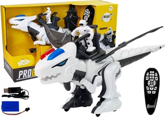 Изображение Lean Sport Dinozaur Tyranozaur Robot Interaktywny Zdalnie Sterowany K18 Programowanie Biay