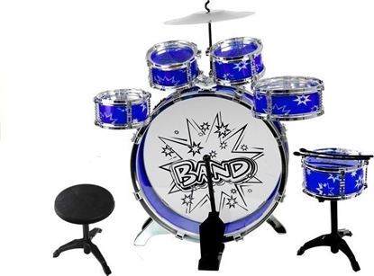 Attēls no Lean Sport Dua Perkusja 6 Bbnów + Talerz + Peda Niebieska