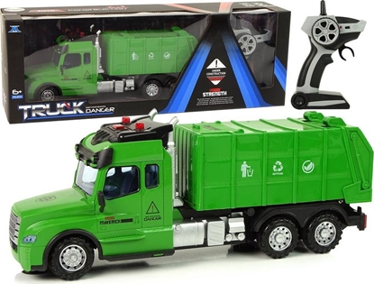 Picture of Lean Sport Zdalnie Sterowana mieciarka Pilot 2,4G wiata Dwiki Zielona