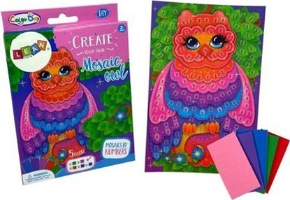 Picture of Lean Sport Zestaw DIY Kolorowa mozaika sowa