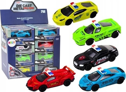 Picture of LeanToys Autko Resorak Policyjny 1:43 Metalowy Napd Gumowe Koa