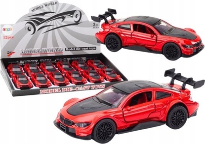 Изображение LeanToys Autko Samochód Sportowy 1:32 Napd Frykcyjny Metalowy Czerwony