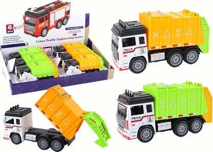 Изображение LeanToys Auto mieciarka Ciarówka Przyczepa 2 Kolory