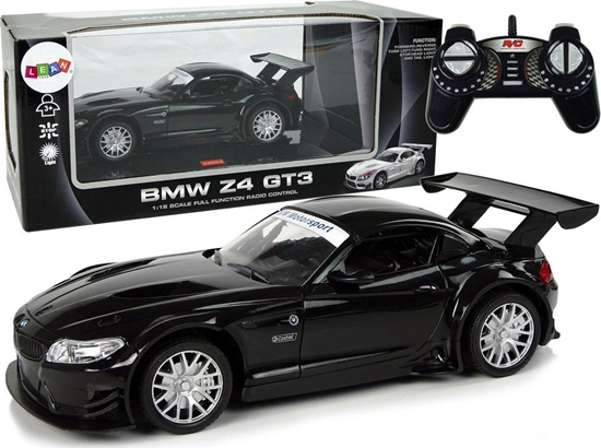 Picture of LeanToys Auto Sportowe R/C 1:18 BMW Z4 GT3 Czarny 2.4 G wiata