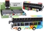 Attēls no LeanToys Autobus Dwupitrowy Z Napdem Metalowy Kolorowy wiata Dwiki
