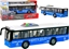 Изображение LeanToys Autobus Na Baterie wiata Dwiki Napd Frykcyjny Niebieski 1:16