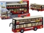 Picture of LeanToys Autobus Pitrowy Miejski wiata Dwiki Czerwony 1:16