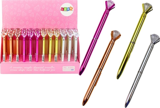 Picture of LeanToys Dugopis Z Diamentem W Poysku Niebieski Wkad 0.7mm Mix