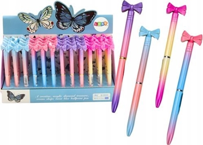 Изображение LeanToys Dugopis Z Kokardk Kolorowy Niebieski Wkad 0.7mm Mix