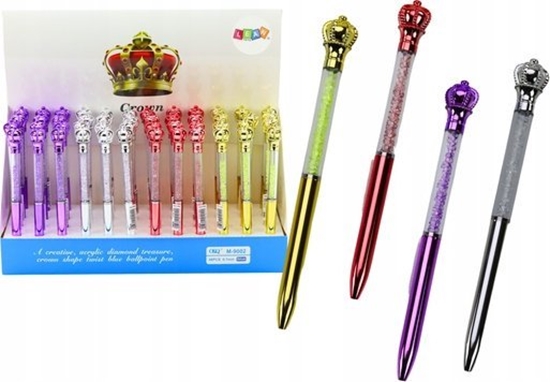 Изображение LeanToys Dugopis Z Koron Diamenciki Niebieski Wkad 0.7mm Mix