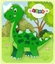 Изображение LeanToys Drewniane Puzzle Dinozaur Isanosaurus Zielony