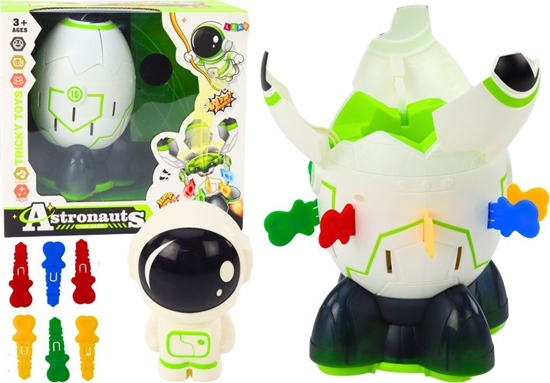 Picture of LeanToys Gra Zrcznociowa Kosmonauta Wyskakujcy Z Rakiety Kosmos