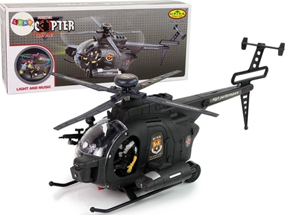 Picture of LeanToys Helikopter Wojskowy Skrzyda wiata Na Baterie