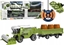 Attēls no LeanToys Kombajn Maszyna Rolnicza Zboowa RC Zdalnie Sterowana Przyczepa Zielona