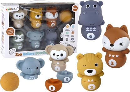 Picture of LeanToys Krgle Zwierztka Dla Maluchów Interaktywna Zabawa Pieczka