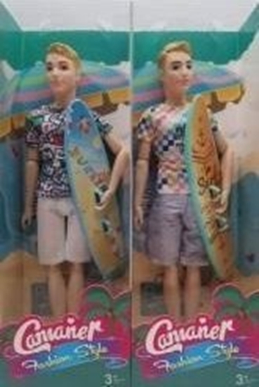 Изображение LeanToys Lalka Kevin z desk± do serfowania