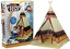 Изображение LeanToys Namiot Tipi Indiaski Dom Zabaw + 60 Piek 155 cm