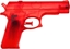 Изображение LeanToys Pistolet Na Wod May Plastikowy Czerwony 15 cm x 10,5 cm LEAN Toys