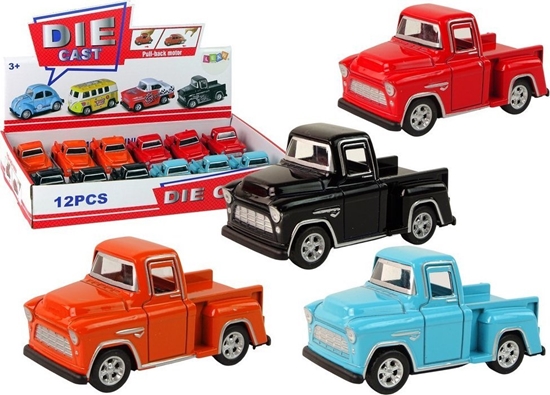 Изображение LeanToys Resorak Z Napdem Frykcyjnym Auto Osobowe Pick Up 4 Kolory