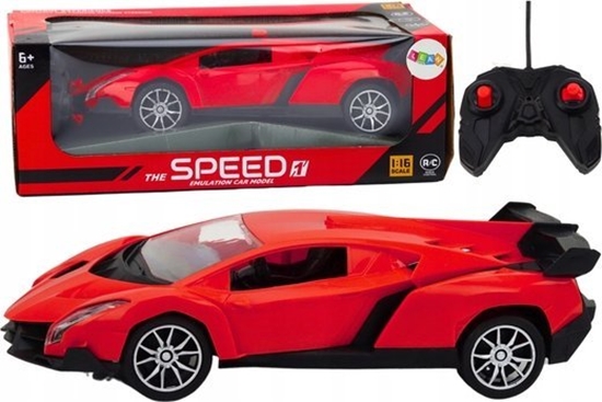 Picture of LeanToys Samochód RC 1:16 Zdalnie Sterowany Sportowy Czerwone Auto