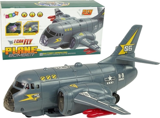 Picture of LeanToys Samolot transportowy bombowiec wiato dwik