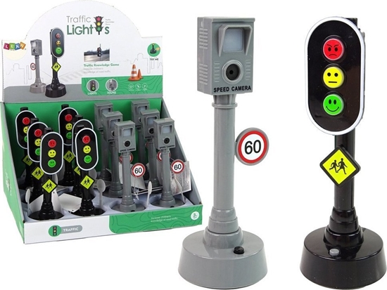 Picture of LeanToys wiata Drogowe Fotoradar na Baterie 15,5 cm