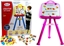 Attēls no LeanToys Tablica Magnetyczna Stojca Pisak Magnes Róowa LEAN Toys