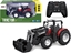 Attēls no LeanToys Traktor  Czerwony Zdalnie Sterowany 2,4 G Ruchoma yka 1:24