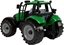 Изображение LeanToys Traktor Ideal Farm Zielony Czerwony Otwierana Maska