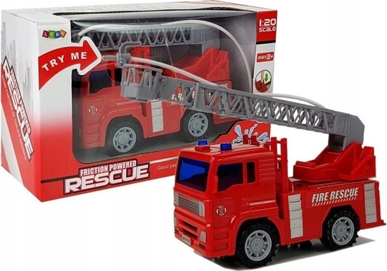 Picture of LeanToys Wóz Straacki Stra Poarna z Drabin na Baterie z Wod 1:20 LEAN Toys