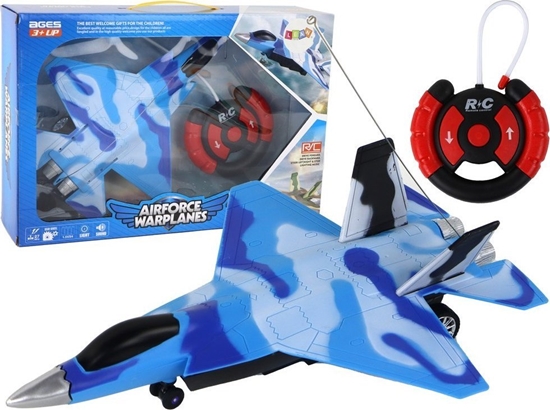 Picture of LeanToys Zdalnie Sterowany Myliwiec z Efektami Dwikowymi i wietlnymi