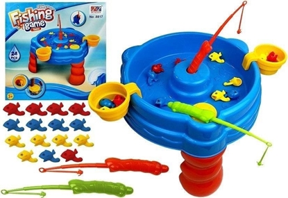 Picture of LeanToys Zestaw do owienia Rybek z Wdkami 15 sztuk Ryb